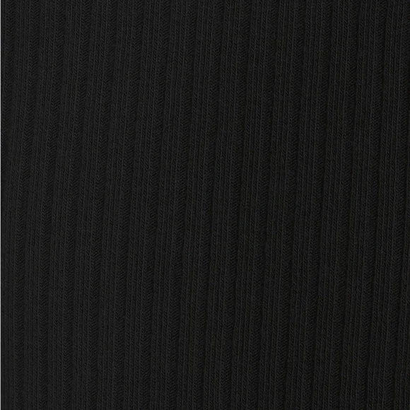 AGOLDE Lyza Black Cut-Out Long Sleeve Top | S - Picture 3 of 8